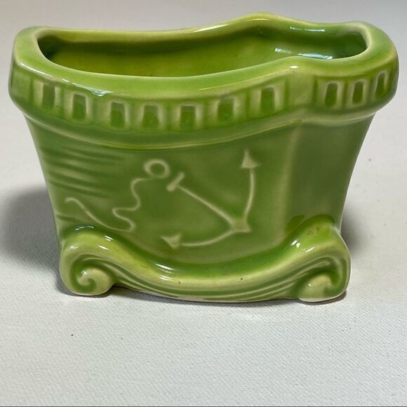 Vintage mini ceramic planter - Picture 3 of 8